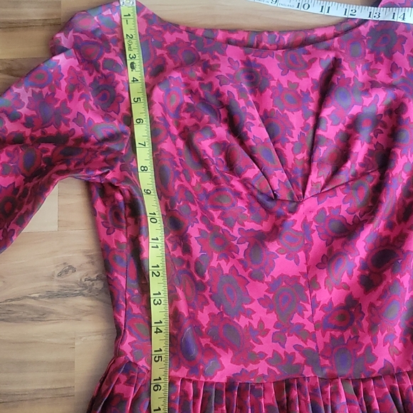 Vintage 50s Floral Day Dress As Is Condition - Picture 15 of 16